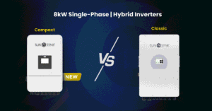 Comparative Analysis of Sunsynk 8kW Hybrid Inverters - Compact vs. Classic